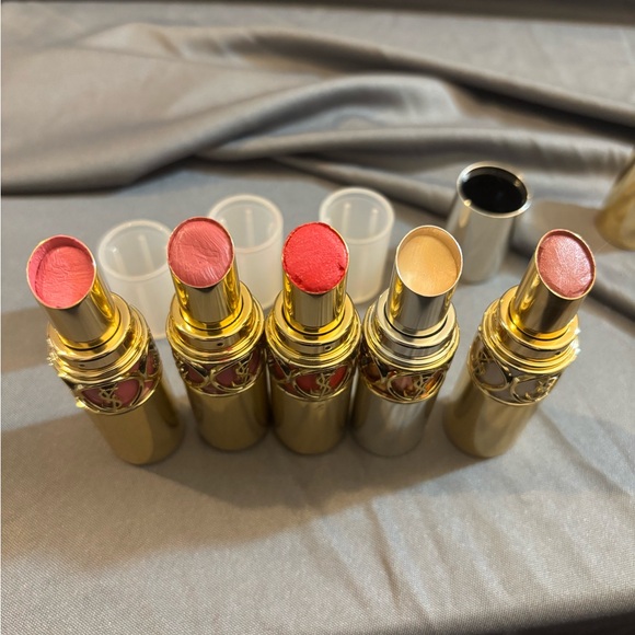 Yves Saint Laurent Rouge Volupté Lipstick Bundle Set 5 Lip color Variety Pack - Picture 7 of 14
